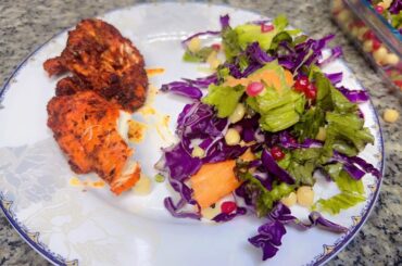 Airfryer  Chicken Salad Healthy Salad Recipe / weight loss recipe  / #healthycooking