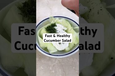 Fast & Healthy Salad Recipe #shorts #cooking #healthy