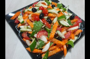 Healthy Salad Recipe l Mix Vegetable Salad Recipe l Weight Loss Salad Recipe