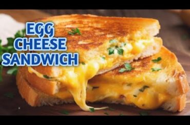 Egg Cheese Sandwich |Snacks At Home |Bread Snacks Recipes |Healthy And Tasty Snacks.