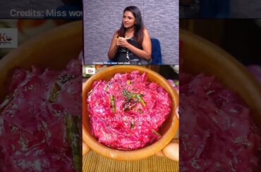 Beetroot Raita # beetroot pachadi# healthy food recipe for weight loss