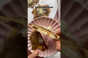 Easy dessert idea #food #healthydessert #recipe  #healthy #veganrecipes #dessert #shorts
