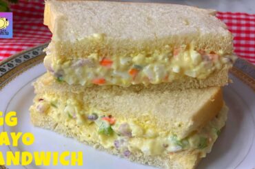 Egg Mayo Sandwich Recipe | Egg Sandwich | Quick & Healthy Sandwich | Sandwich Recipes