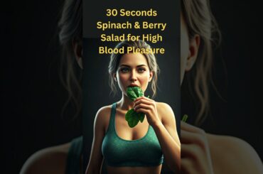 Easy 30 Second Salad for High Blood Pressure #healthy #healthytips #food #foodie #salad #foodrecipe