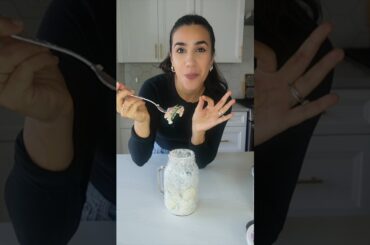 Viral Cucumber Salmon jar salad #recipe #healthyrecipes