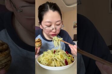 ASMR:-Fresh & Easy Green Salad Recipe | Healthy & Delicious | #Mukbang