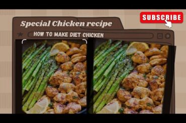 Dry Chicken Recipe | Healthy Weight Loss Meal | Spicy & Delicious