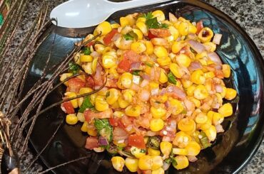 Sweet Corn Salad Recipe | Healthy & Tasty Easy Salad | Sweet Corn Chat