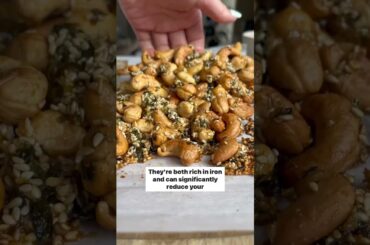 Seaweed Sesame Snack - Recipe in Description #snacks #snackvideo #easyrecipes #vegan #healthy