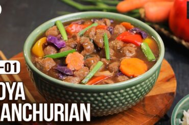 Soya Manchurian Recipe | How To Make Soya Manchurian | High Protein Snacks | Healthy Plate Ep1|Varun