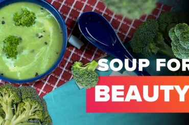Skin Longevity Soup - Gluten-Free Broccoli Soup Recipe | Simple & Healthy Dinner Idea for Beauty