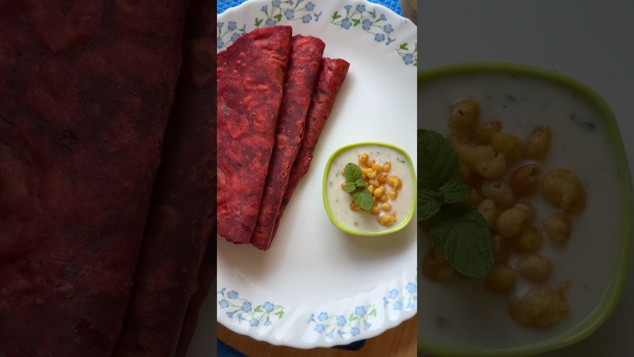 Beetroot paratha| Healthy Breakfast recipe| #shorts #viralshorts #husbandlunch #food #easyrecipe Beetroot paratha| Healthy Breakfast recipe| #shorts #viralshorts #husbandlunch #food #easyrecipe