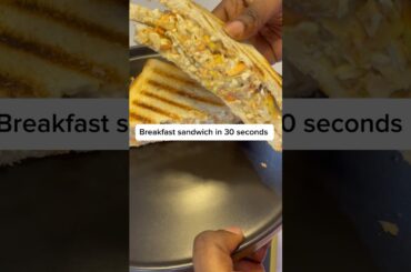 NIGERIA BREAKFAST SANDWICH/ SIMPLE SANDWICH RECIPE #reels#shorts#asmr#viralvideo#viralpost