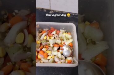 Vegetables salad recipe #healthy breakfast for weight lose #diet food #healthy salad #trendingshorts