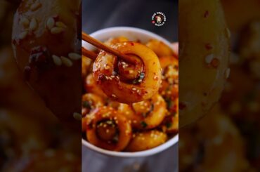 Spicy chilli potato noodles better than pasta||Day6 of 30days korean food challenge!#noodles