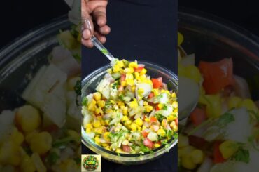 Sweet corn salad asmr | How to Make a Healthy Sweet Corn Salad for Weight Loss #asmr #shorts #salad