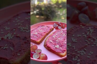 Beet Hummus Sandwich #hummus #hummuslover #sandwich #sandwiches #sandwichrecipe #beetroot #healthy