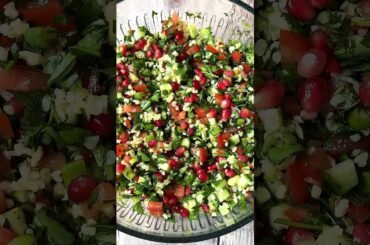 The Best Salad! Tabbouleh Recipe #healthy #salad #tabbouleh