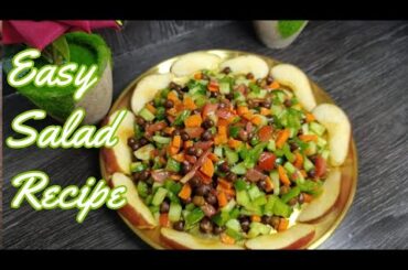 Easy And Healthy Salad Recipe #food,#mealprep,#recipes,#vegetarianrecipes,#easyrecipes,#homecooking