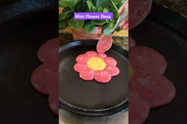 Healthy Kids Tiffin Recipe l Mini Flower Dosa l Ghar Ka Khana Sumaiya Sayyad #shorts #yshorts #kids