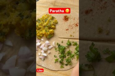Partha #roti #food #chapati #shorts #yt #bread #cooking #tasty #yummy #healthy #vegan #indiancuisine