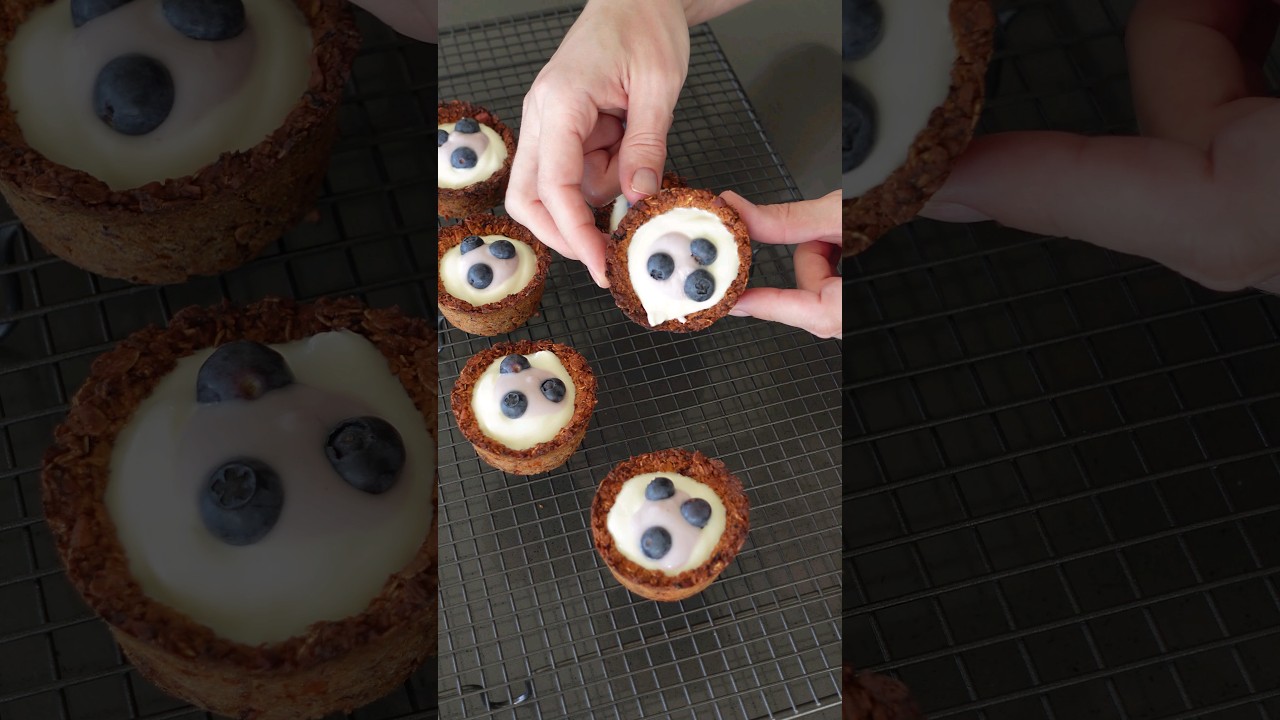 Granola Cups with Yoghurt and Berries | Healthy Breakfast Idea #breakfastideas #healthyrecipes Granola Cups with Yoghurt and Berries | Healthy Breakfast Idea #breakfastideas #healthyrecipes