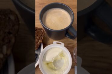 healthy breakfast, honey, boil eggs, nuts brown bread creamy cheese #food #shotviralvideo