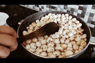 Roasted Makhna Healthy Snacks recipe||Tasty and Healthy Tales