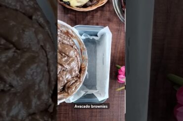 Surprising Twist: Avocado Brownies #dessert#shorts#food#yummy#healthy#tasty#asmr