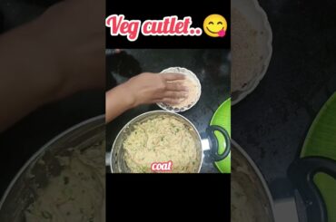 Delicious Veg cutlet recipe | Easy & healthy snacks #food #teatimesnacks #recipe #cutlet
