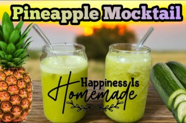 Secret Weight Loss Recipe | Pineapple Mocktail Magic | Healthy Drink .
