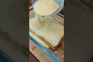 Quick Cheesy Egg Bread Snack | Healthy & Delicious for Kids and Adults | Eggetarian #shorts