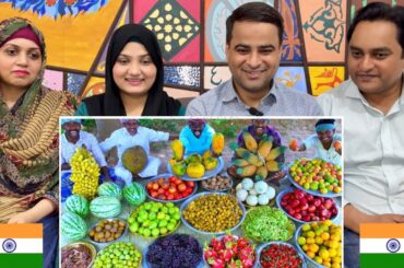 FRUIT SALAD!! | Colourful Healthy Fruits Mixed Salad Recipe | Fruits Cutting And Eating In Village