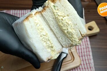 easy Egg Sandwich Recipe | How to Make Egg Sandwich at Home