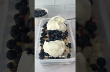 Try this overnight oats #easyandhealthy #overnightoats #healthy #food #viralvideo