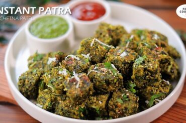 Instant Patra | Healthy n Tasty Evening Snacks Recipe | Food Couture by Chetna Patel