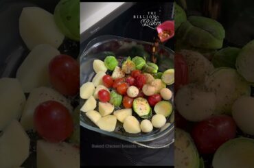 Baked Chicken breast and Vegetables #shorts