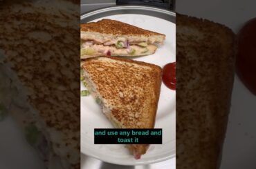 Easy and healthy sandwich recipe #sandwich #beginner #veggies #dontforgettolikeandsubscribe