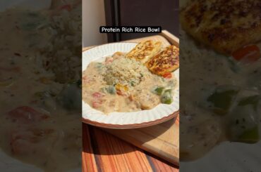 Healthy lunch option! #healthy #protein #ricebowl