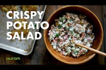 HEALTHY RECIPES | Best Crispy Potato Salad Ever | A Must-Try BBQ Side Dish!
