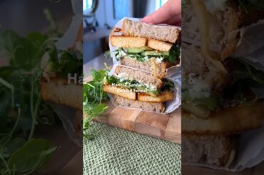 Vegetarian Harissa Sandwich & Pickled Fennel