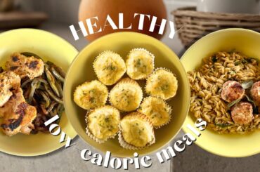 Healthy Low-Calorie Meal Recipes | High Protein, Easy & Delicious