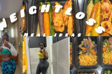MEAL PREP FOR WEIGHT LOSS| EASY & HEALTHY LOW CARBS| LOW CALORIES