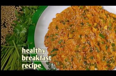 High fibre and protein Healthy breakfast recipes || jawar egg omelette recipe || instant jawar egg