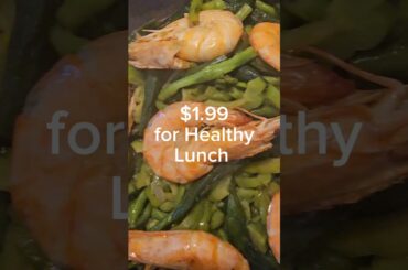 I only spend $1.99 for my healthy lunch