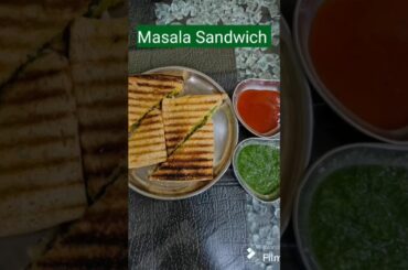Easy Sandwich #Aloo matar Toast sandwich #morning breakfast #evening snacks