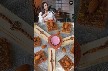 Sugar Free & Healthy Badam Barfi Recipe #shorts