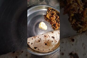 Lunch #new#shorts #kankora#sabji#roti#gol#dungri#sev#chhash#testy#healthy#khana#like#share#subscribe