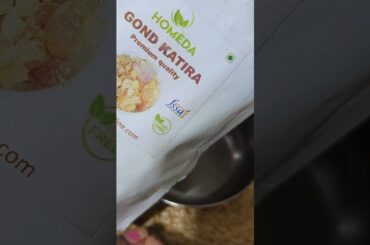 Gond Katira Healthy Drink Recipe | Amazing Health Benefits Unveiled!l #gondkatira #healthdrink #yt