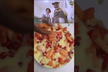 Who Love's Custard Fruit Salad #shorts  #food #foodie #fruit #indianmoviesongs #healthy